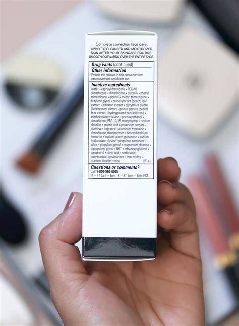 new chanel cc cream ingredients
